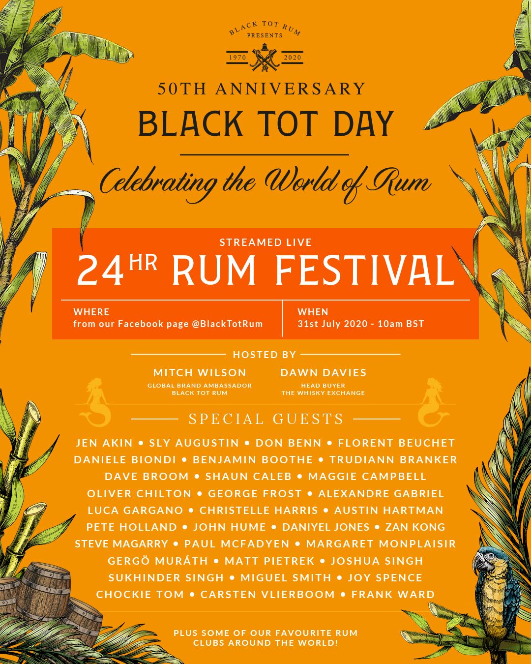 Black Tot Day 24-Hour Rum Festival